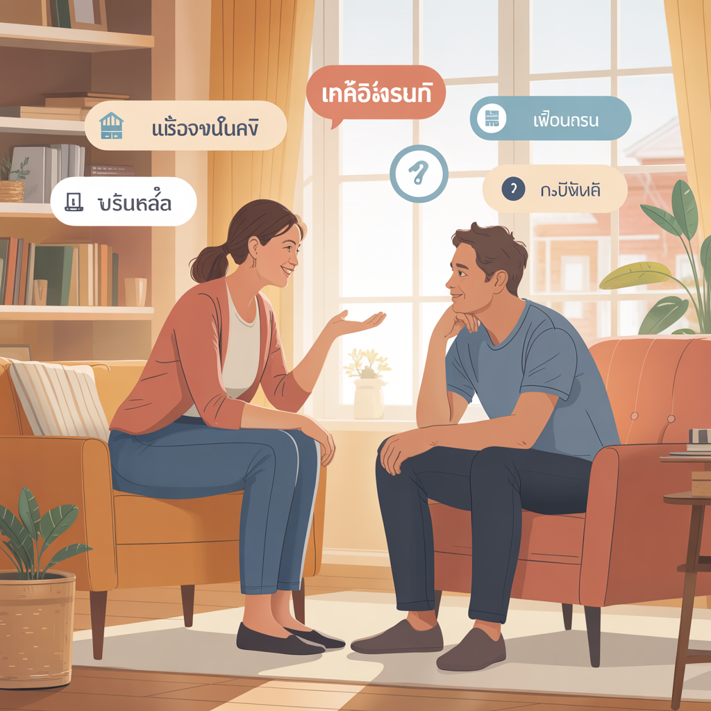 โค้ชใช้คำถามปลายเปิด เพื่อช่วยผู้ขายค้นหาแรงจูงใจที่แท้จริง เช่น ความรู้สึกผิด ความจำเป็น หรือความคาดหวังในชีวิต